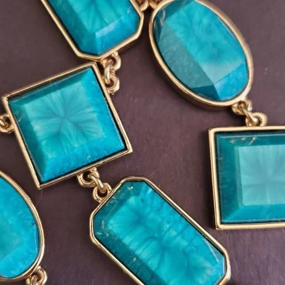 Kate Spade New York Gold-Plated Sardinian Sun Spray Bib Necklace - Picture 6 of 7